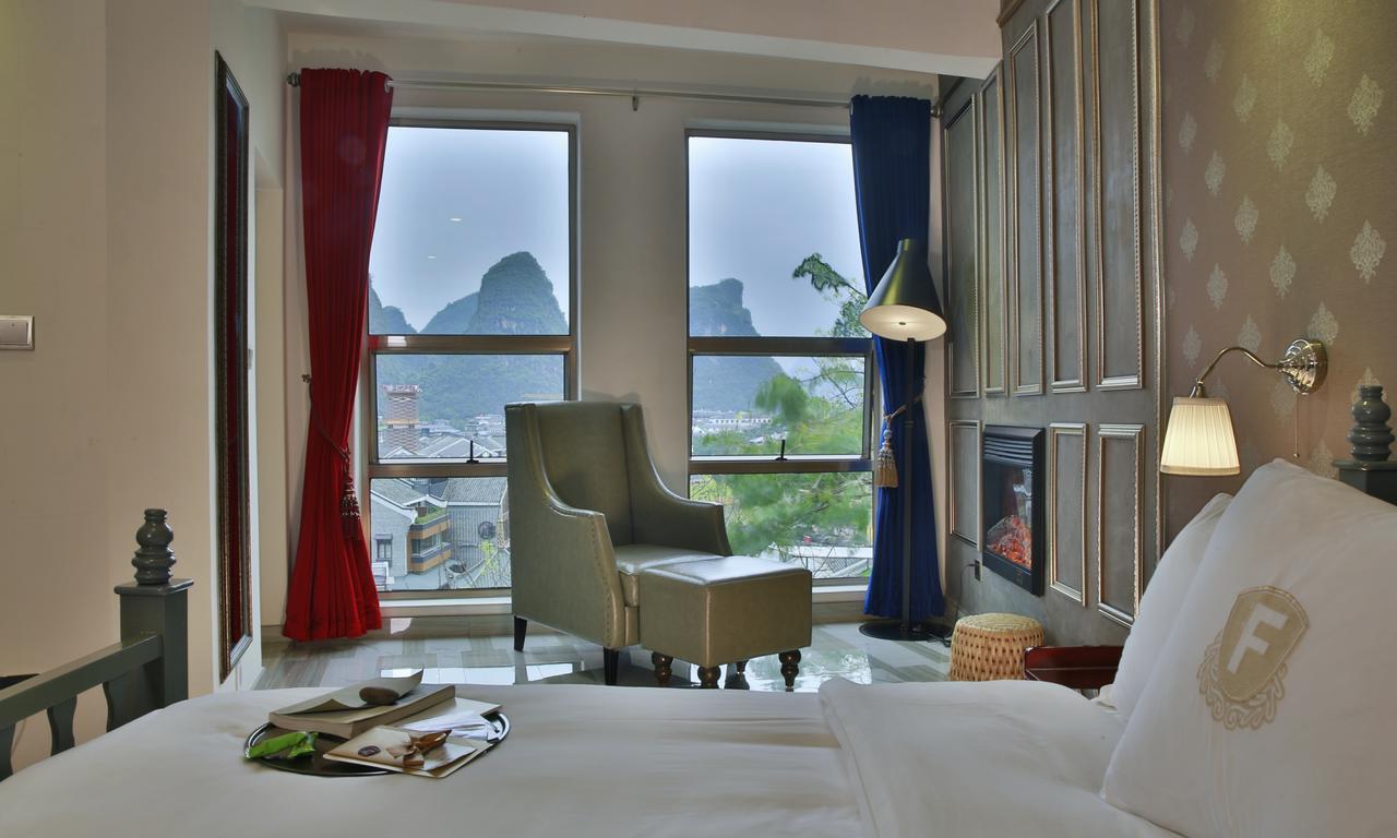 Fanli Hotel Yangshuo West Street Гуйлинь Экстерьер фото